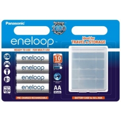 4 x akumulatorki Panasonic Eneloop R6/AA 2000mAh BK-3MCCEC4BE (blister + box)